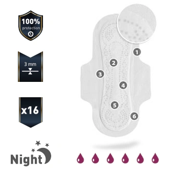 Sanitary Pad VERA Ultra Night Soft