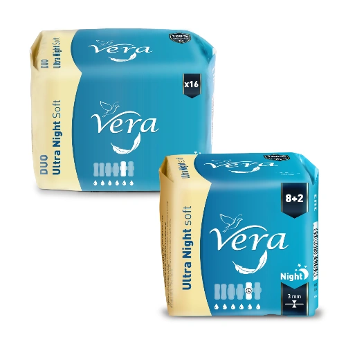 Sanitary Pads VERA Ultra Night Soft